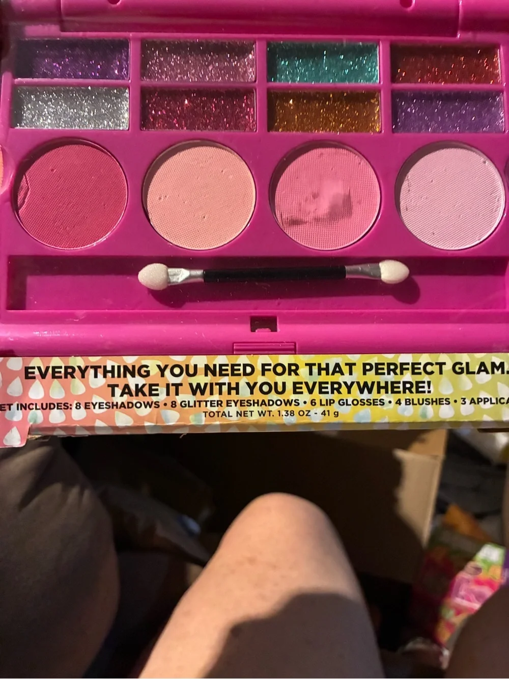 Kids Eyeshadow & Makeup Palette - Pink